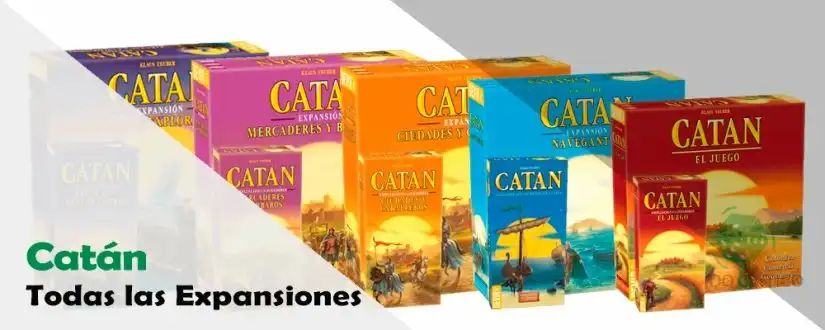 Portada Expansiones de Catán